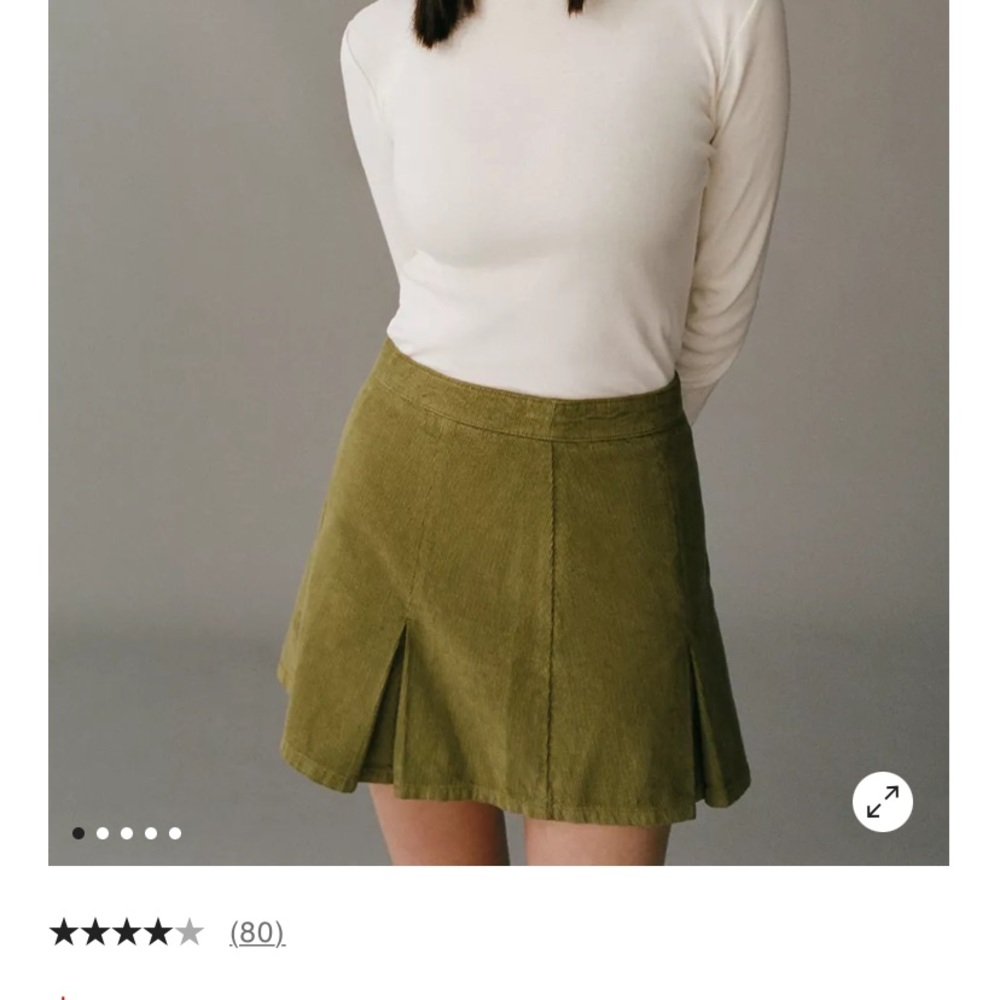 urban outfitters corduroy skirt